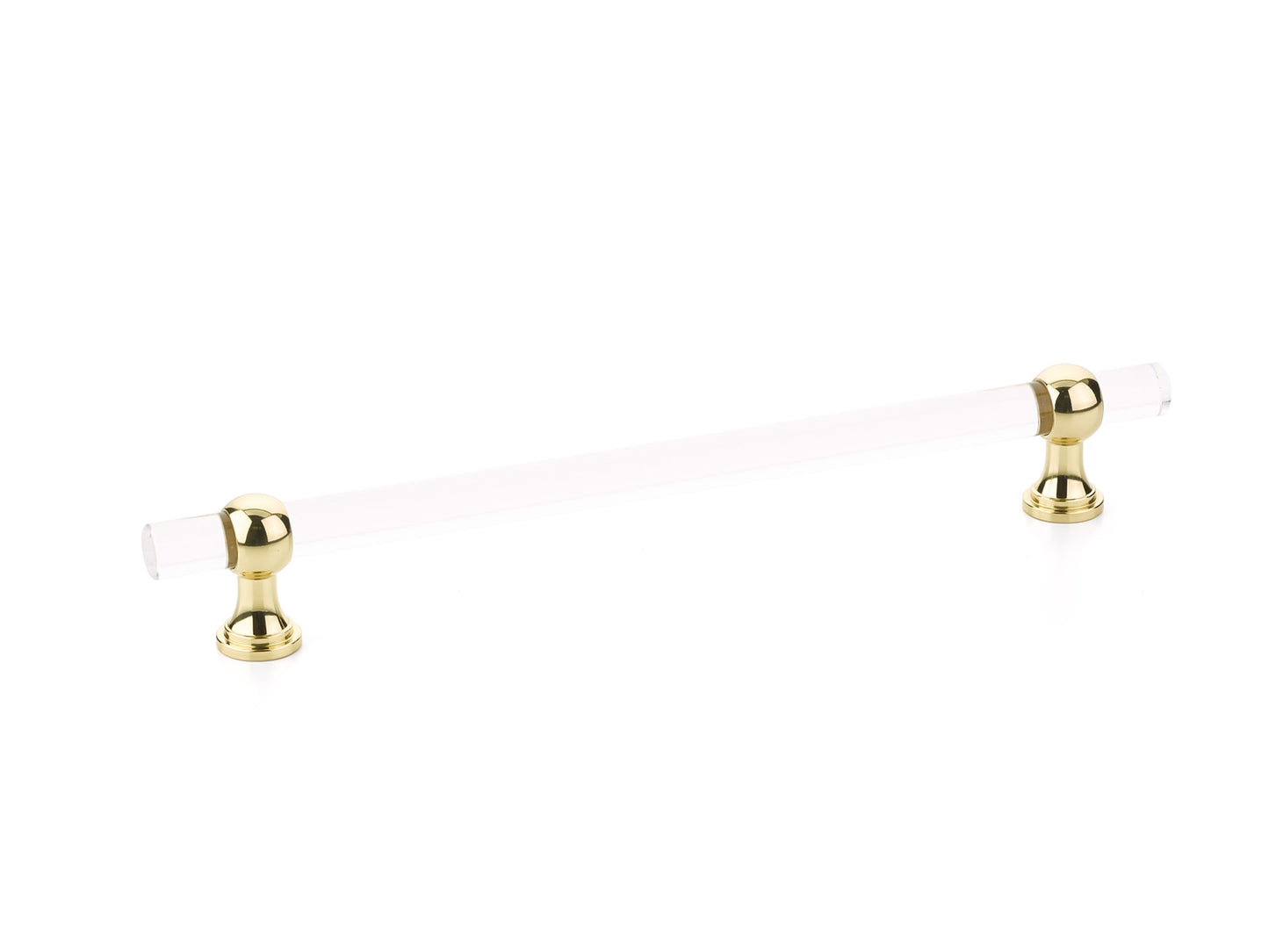 Schaub Lumiere Transitional Bar Pull 8" Polished Brass