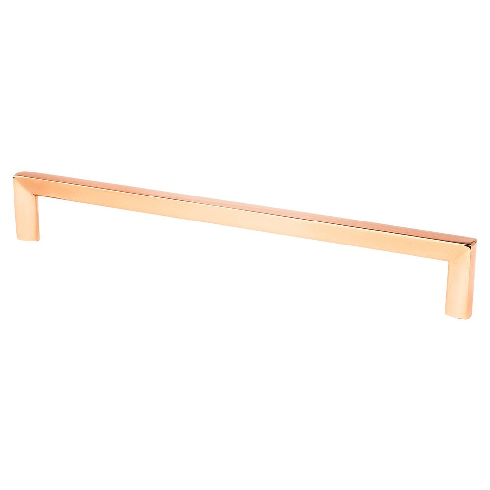 Berenson Metro Pull - 224mm (8-13/16 in) - Polished Copper