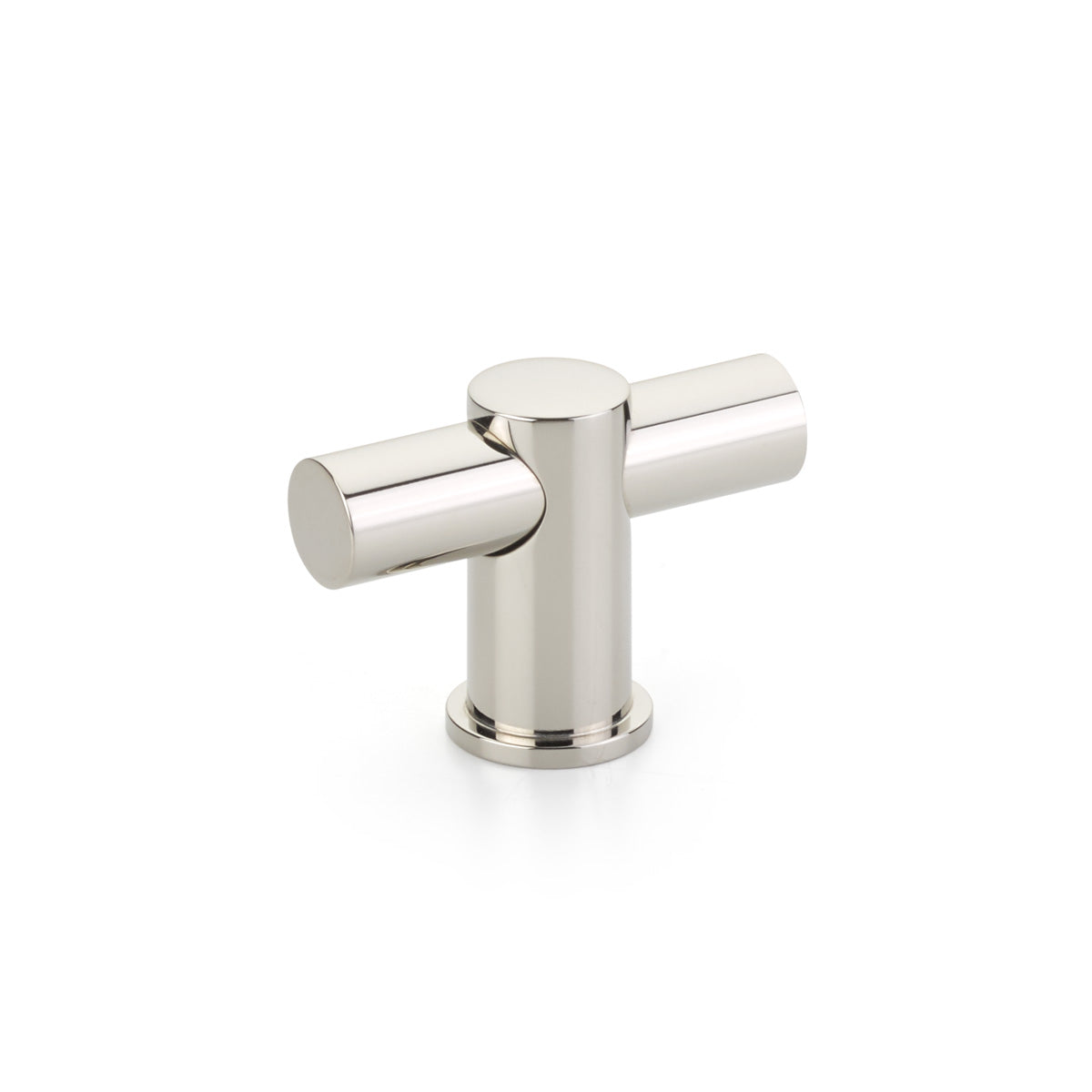 Schaub Fonce' T-knob Polished Nickel stem Polished Nickel bar