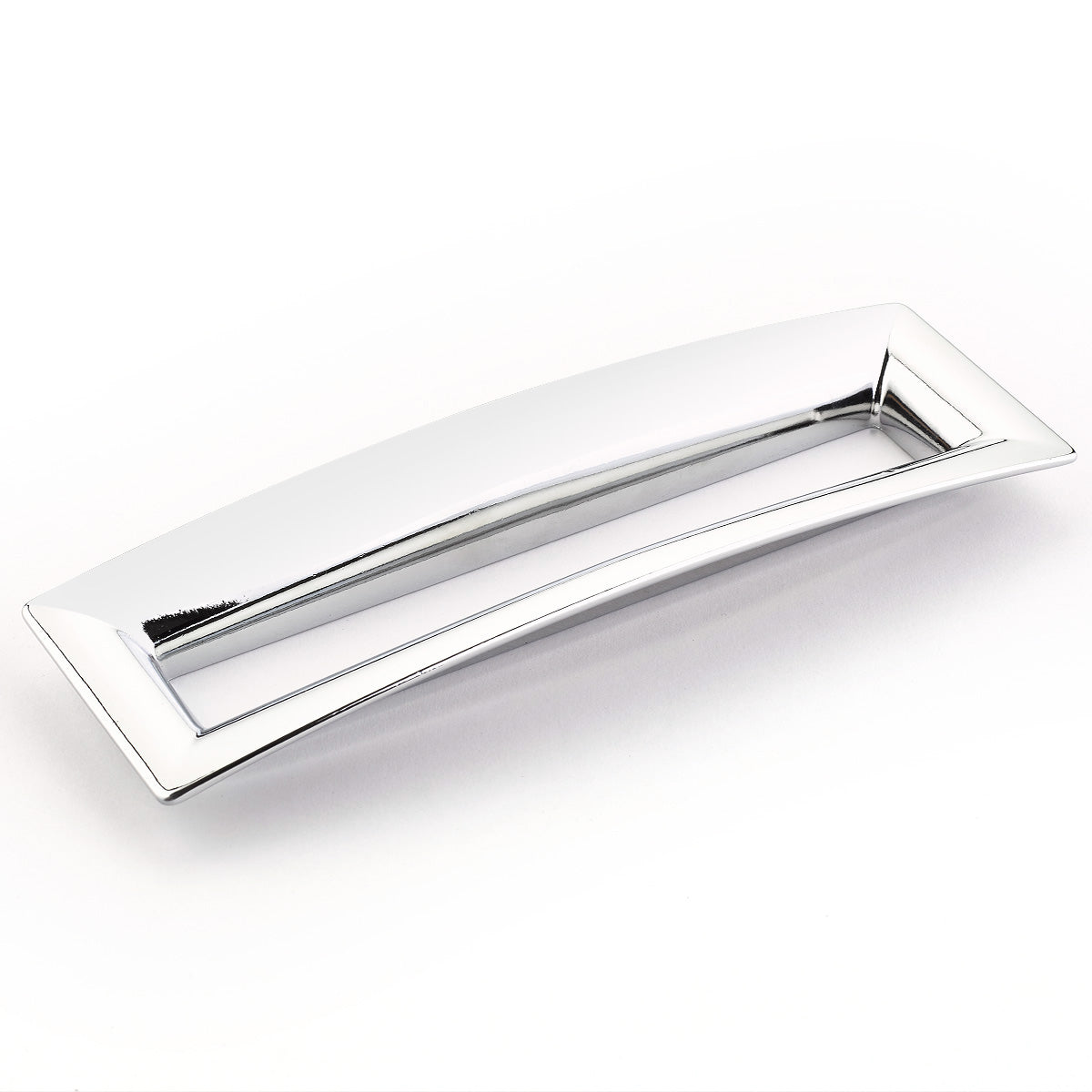 Schaub Finestrino Flared Rectangle Pull 6-5/16" Polished Chrome