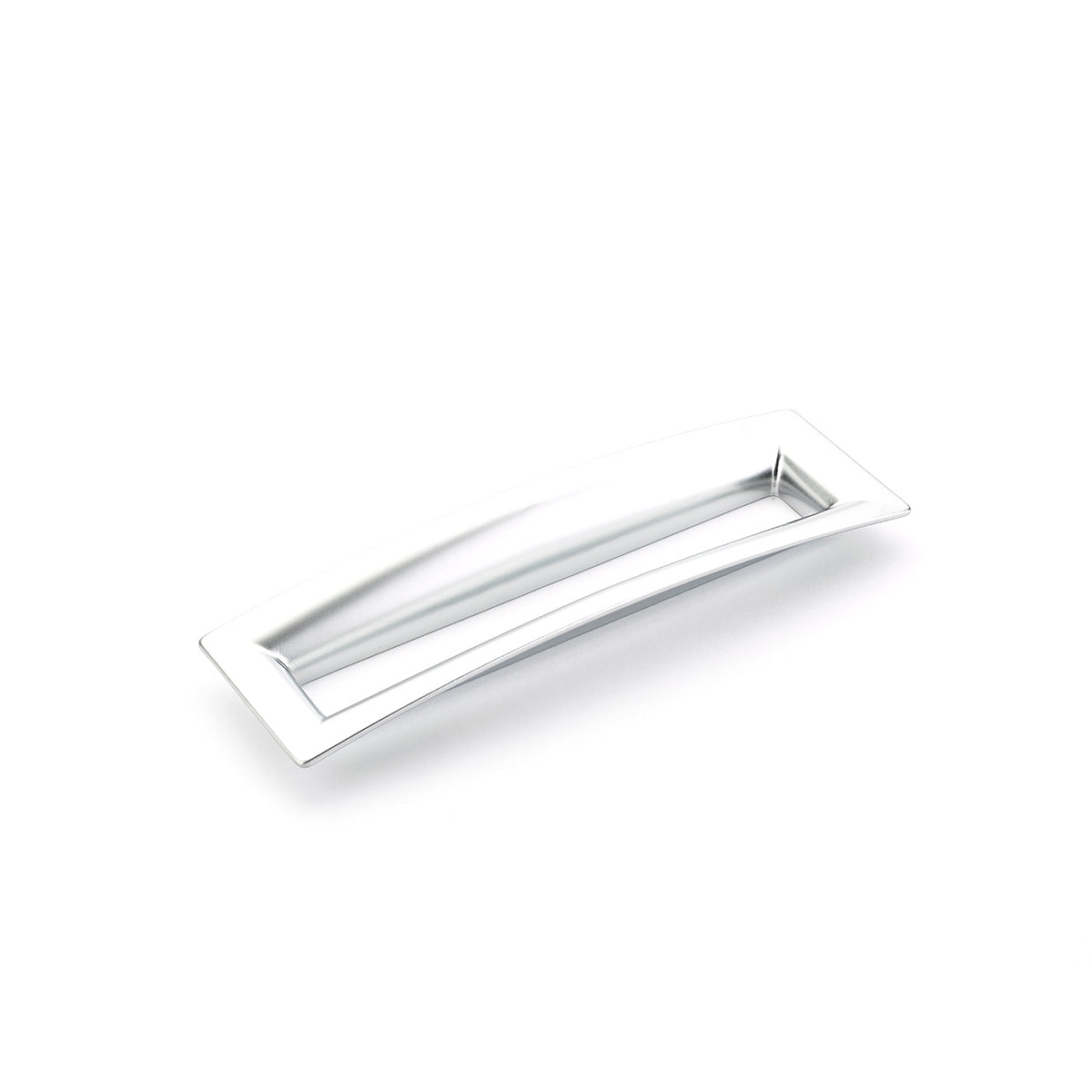 Schaub Finestrino Flared Rectangle Pull 6-5/16" Matte Chrome