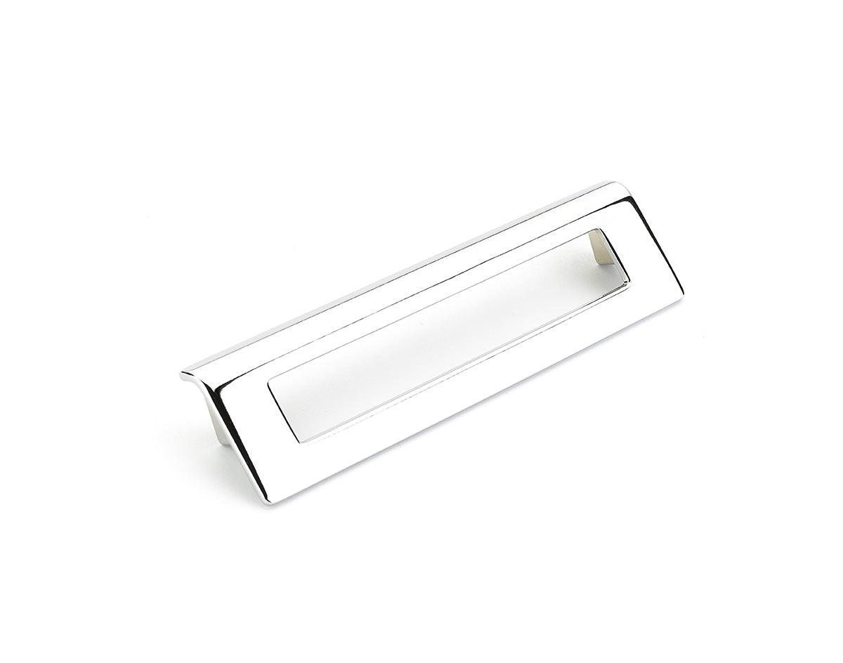 Schaub Finestrino Angled Rectangle Pull 6-5/16" Polished Chrome