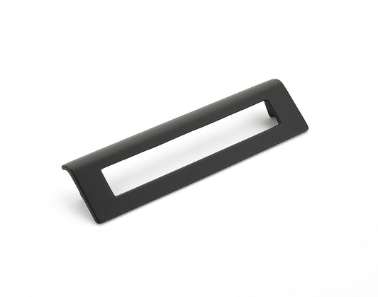 Schaub Finestrino Angled Rectangle Pull 6-5/16" Matte Black