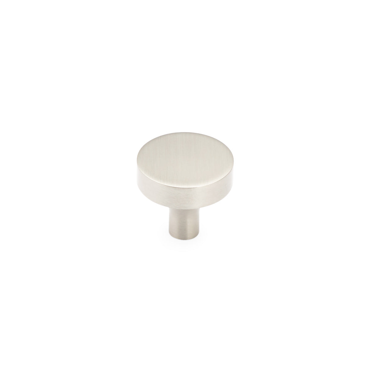 Schaub Haniburton Round Knob 1-1/4" Satin Nickel