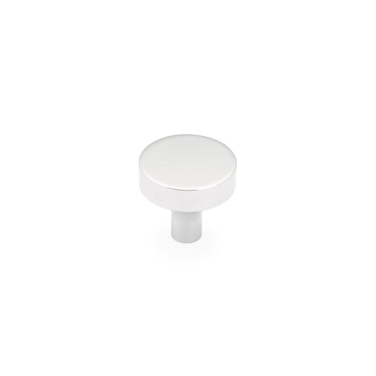 Schaub Haniburton Round Knob 1-1/4" Polished Chrome