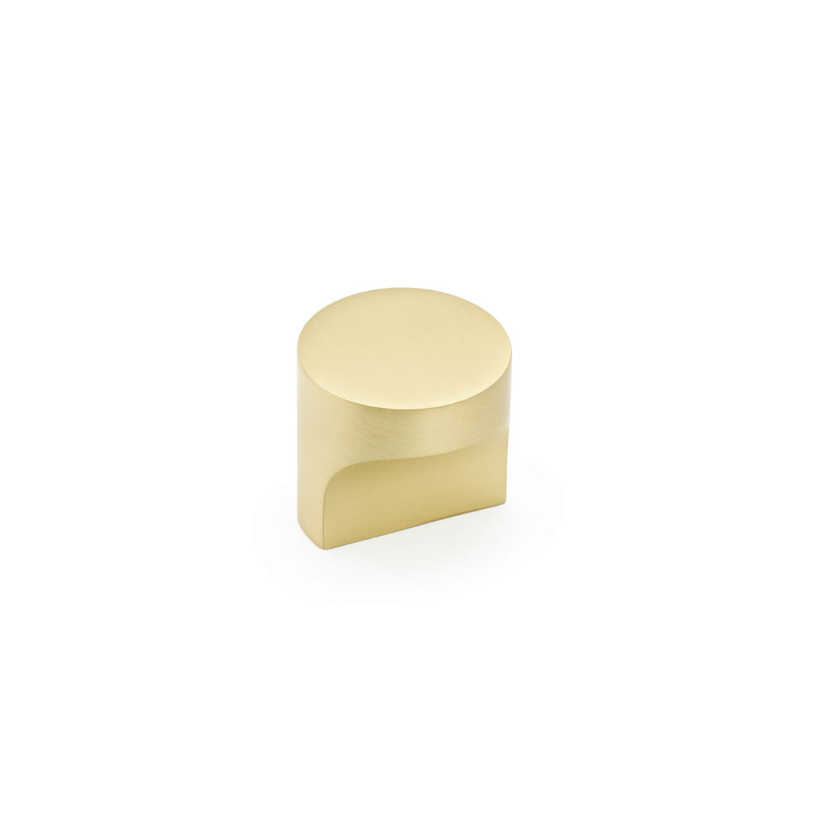 Schaub Haniburton Round T-Knob 1-1/4" Satin Brass