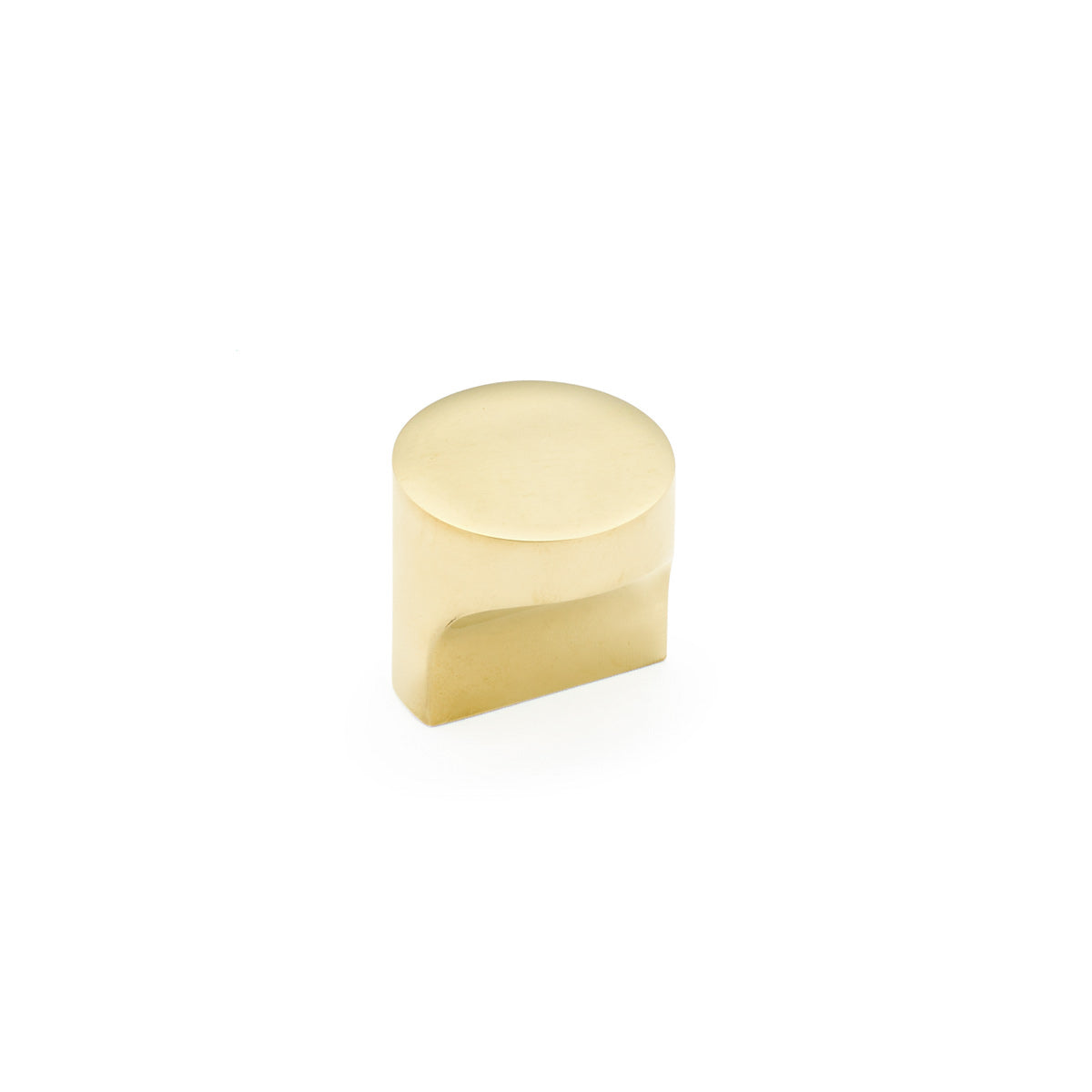 Schaub Haniburton Round T-Knob 1-1/4" Unlacquered Brass