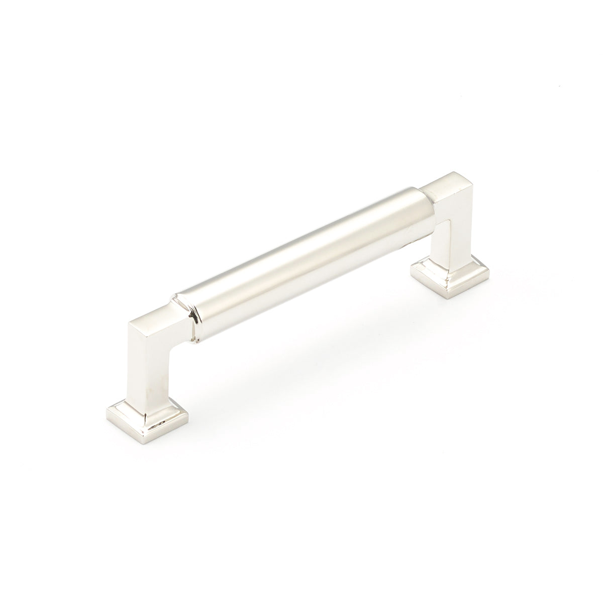 Schaub Haniburton Pull Polished Nickel 4" cc