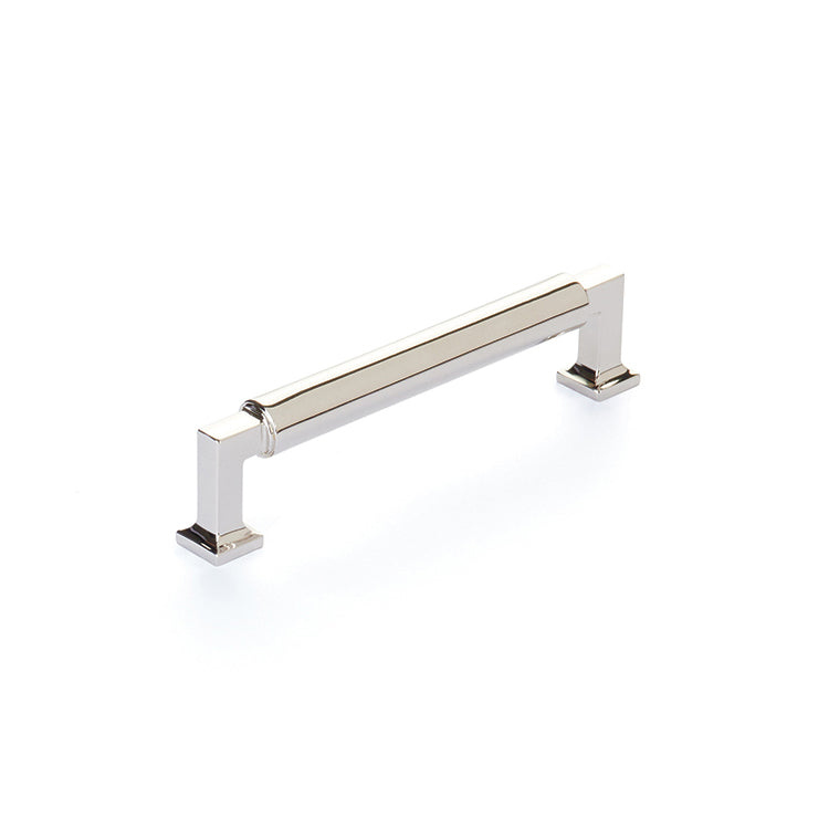 Schaub Haniburton Pull Polished Nickel 5" cc