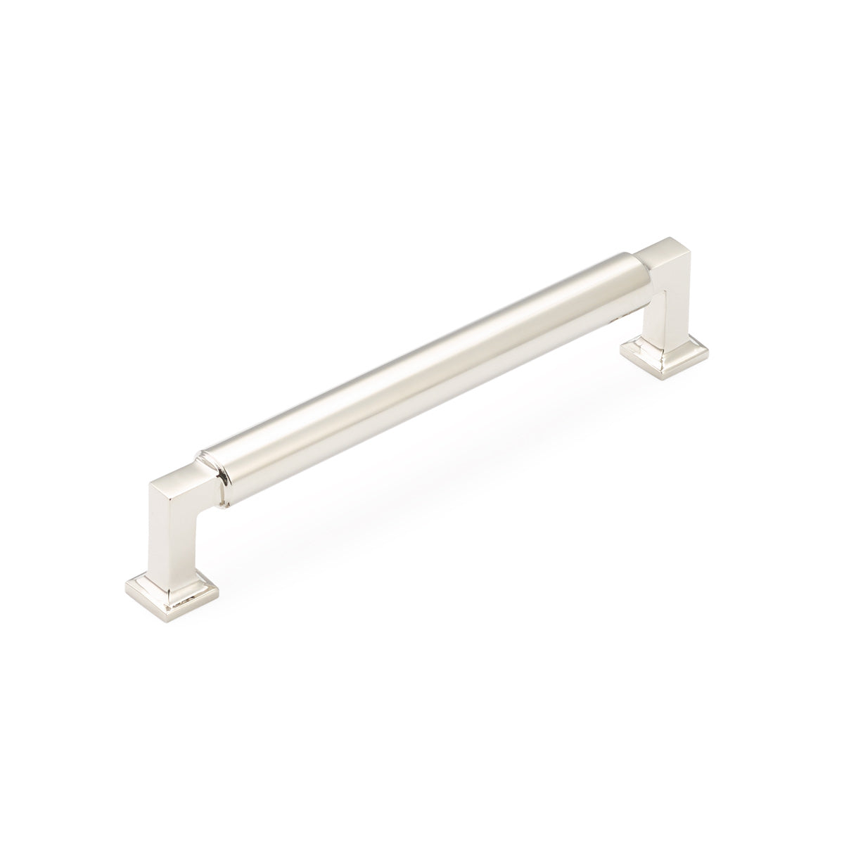 Schaub Haniburton Pull Polished Nickel 6" cc