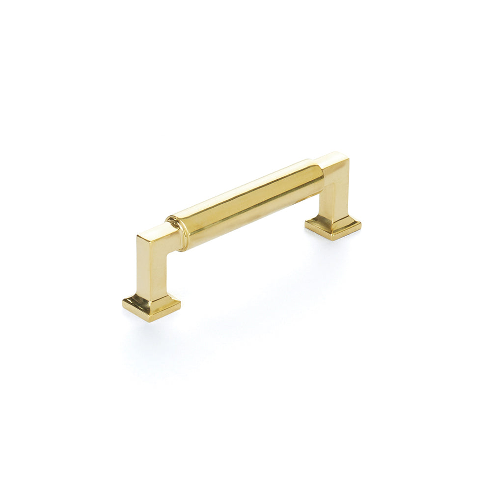 Schaub Haniburton Pull Unlacquered Brass 3.5" cc