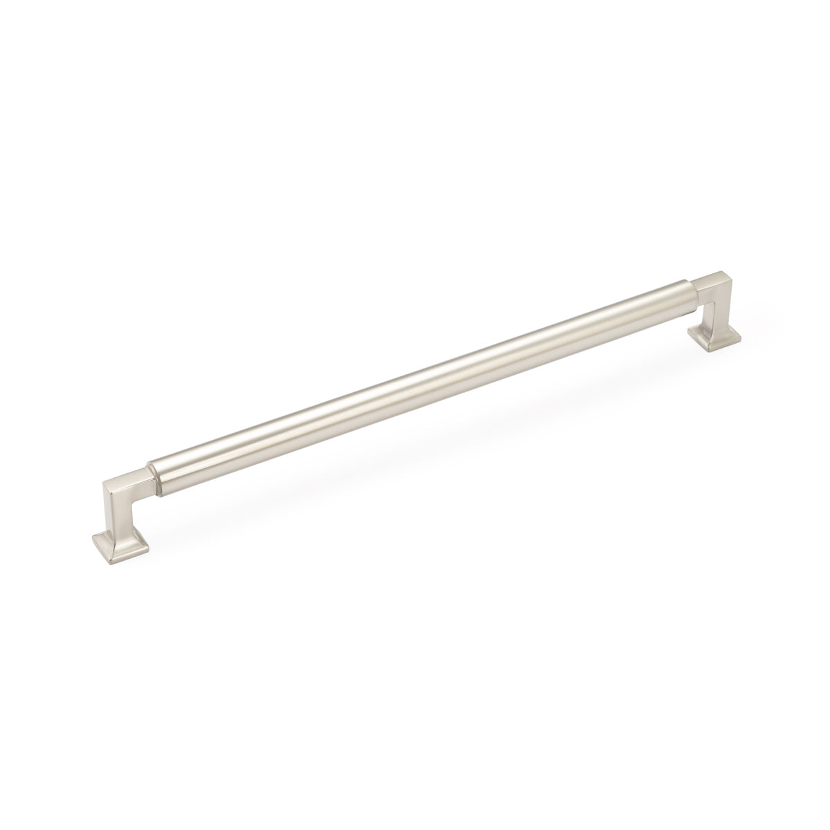 Schaub Haniburton Pull Satin Nickel 15" cc