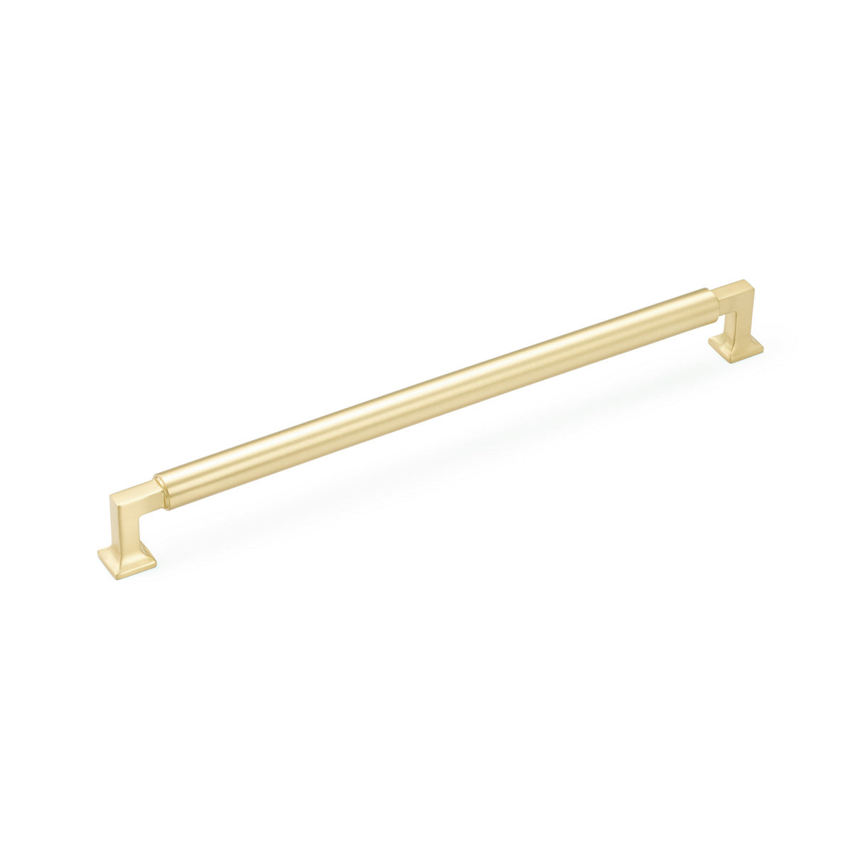 Schaub Haniburton Pull Satin Brass 15" cc