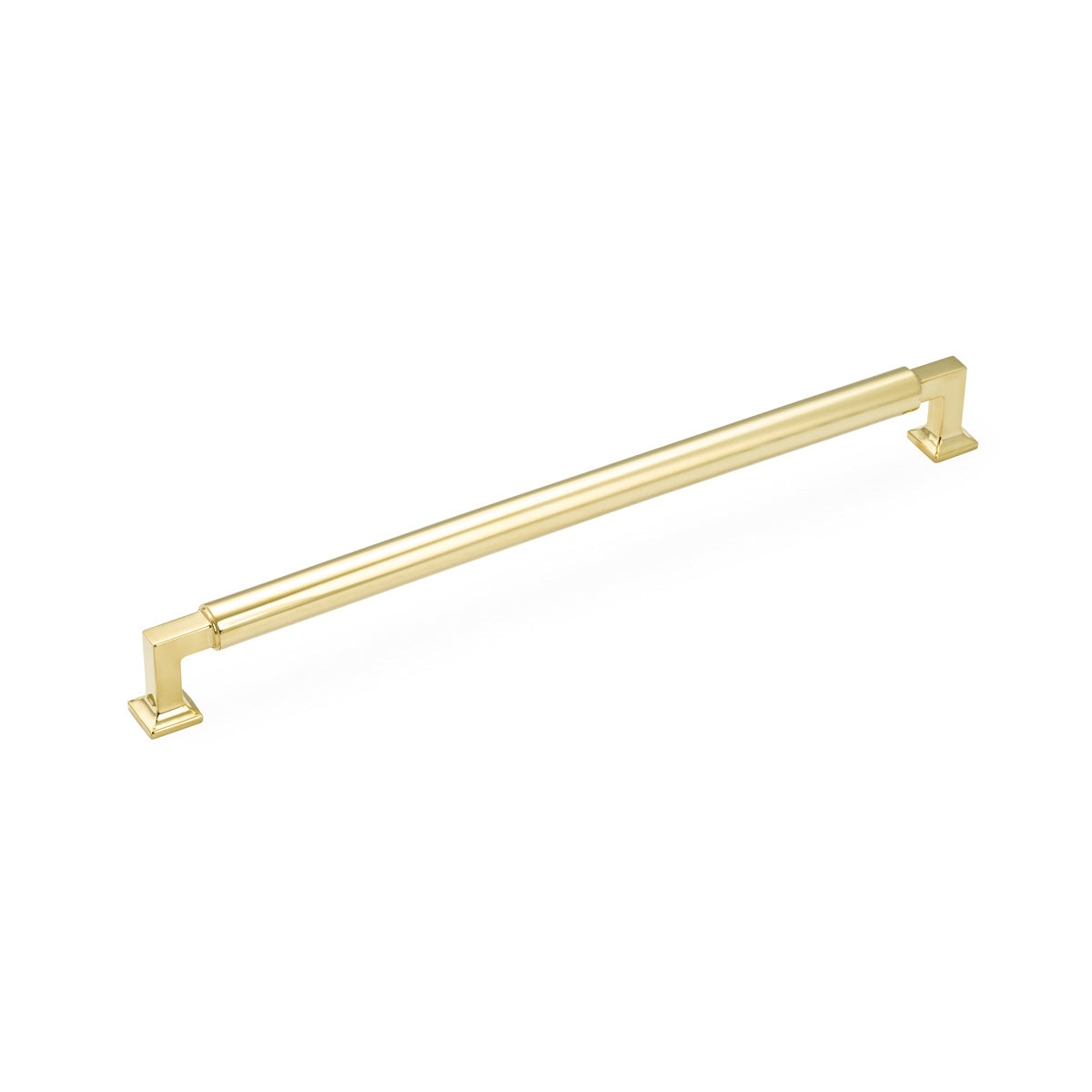 Schaub Haniburton Pull Unlacquered Brass 15" cc