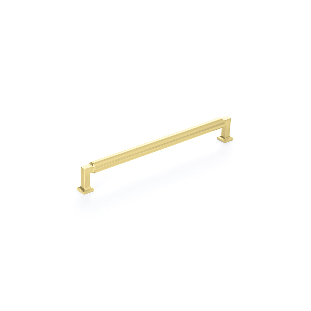 Schaub Haniburton Pull Satin Brass 10" cc