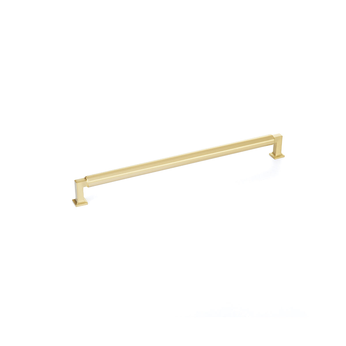 Schaub Haniburton Pull Satin Brass 12" cc