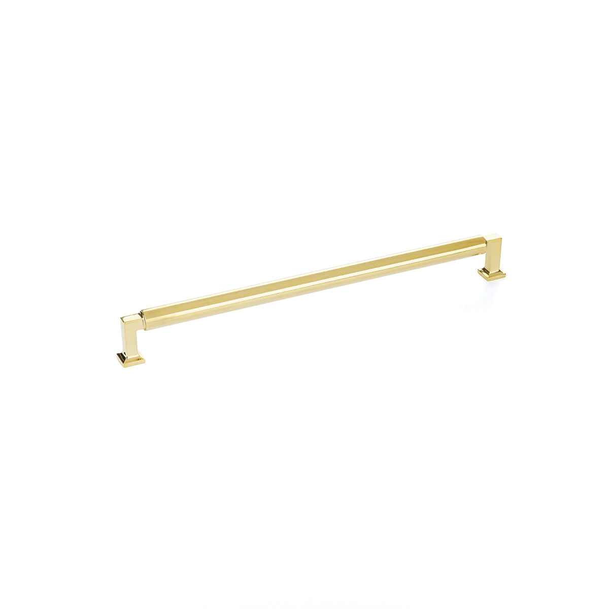 Schaub Haniburton Pull Unlacquered Brass 12" cc