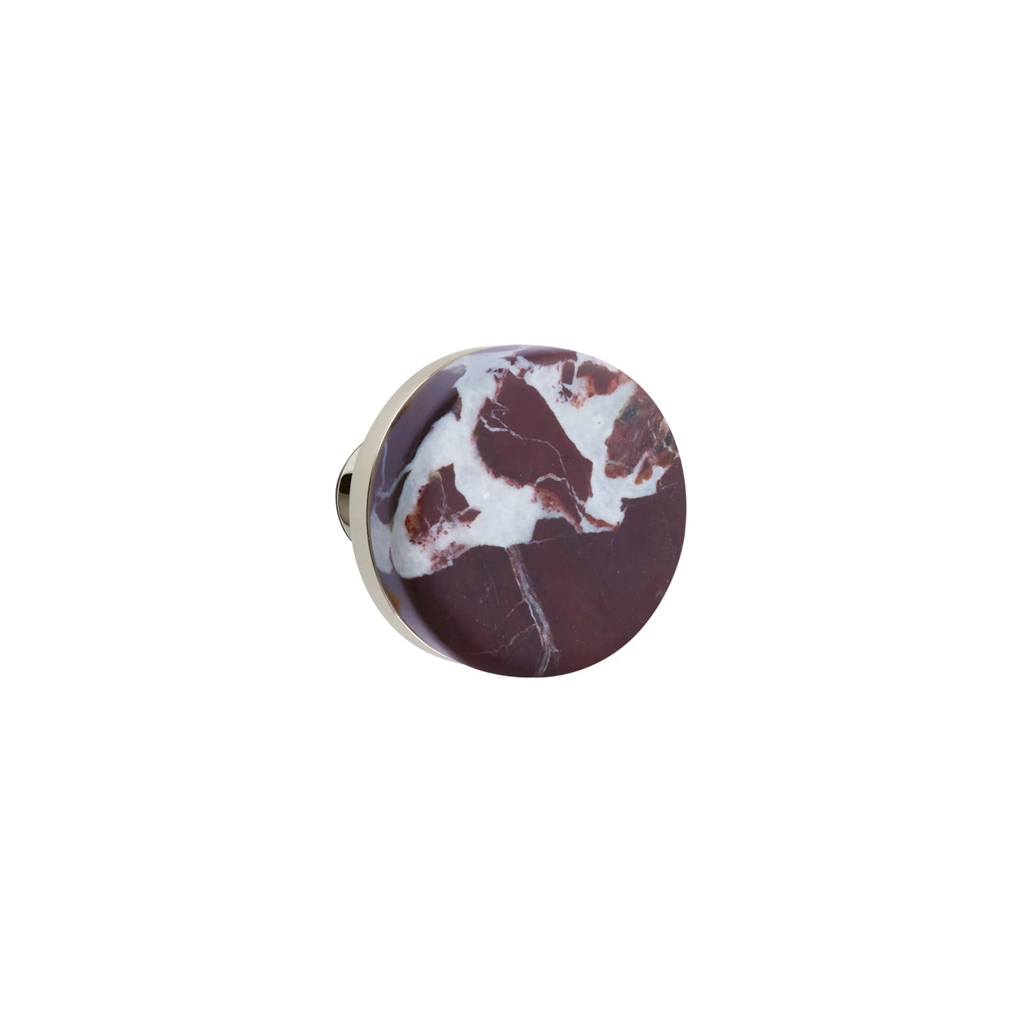 SELECT Conical Rosso Levanto Marble Knob