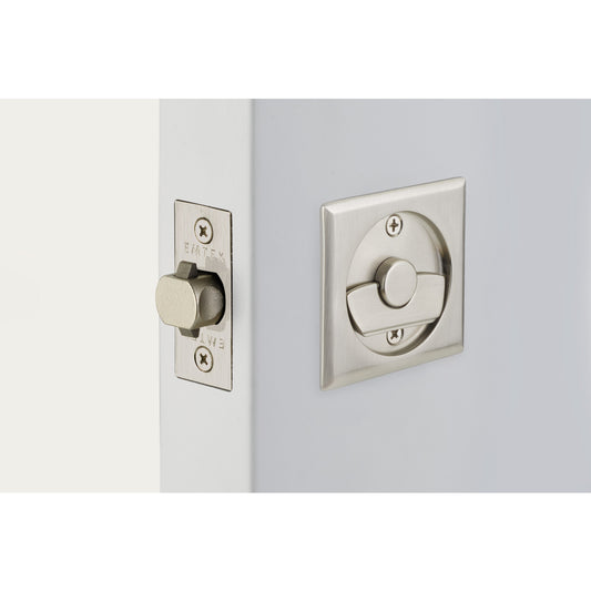 Square Pocket Door Tubular Lock