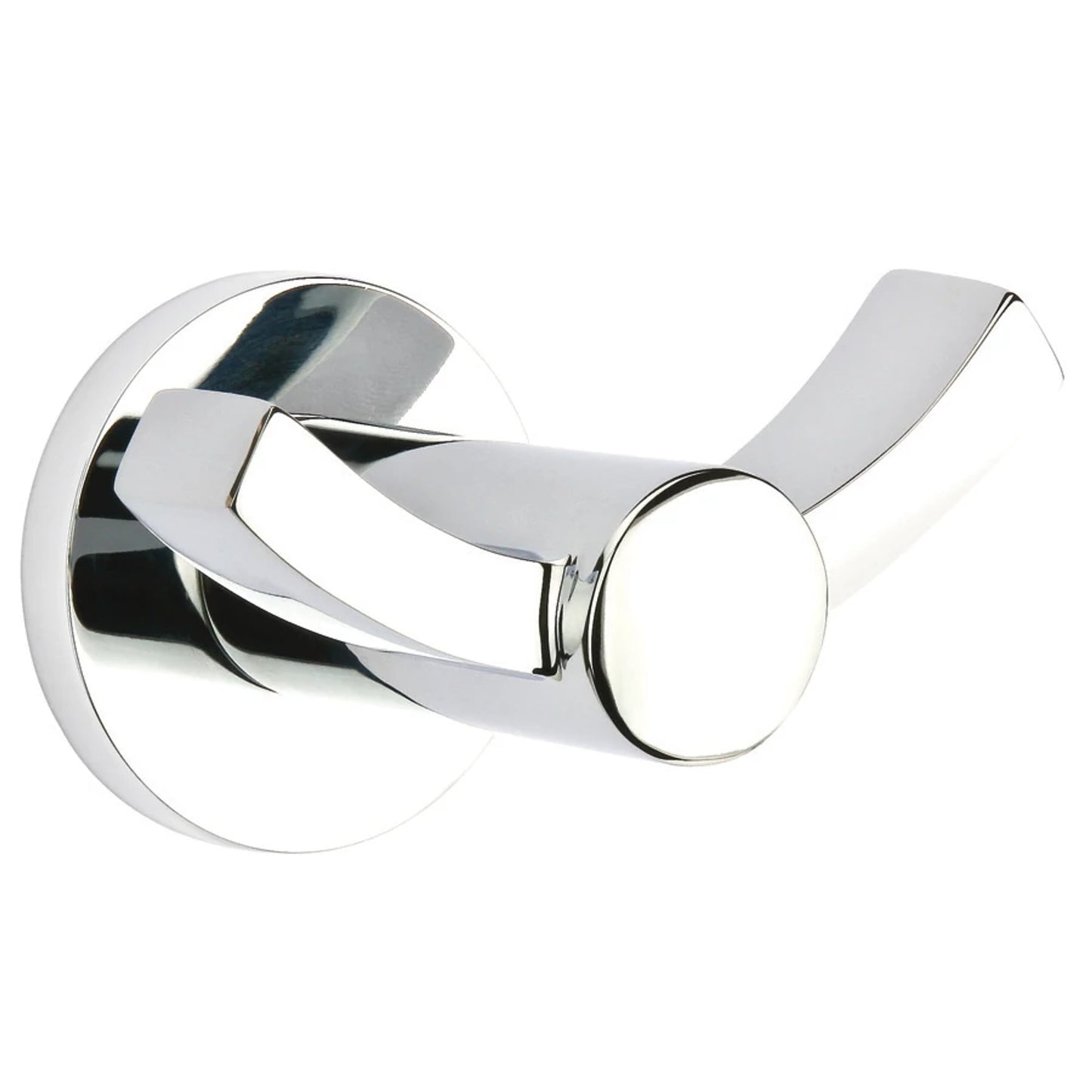 Modern Brass Double Hook