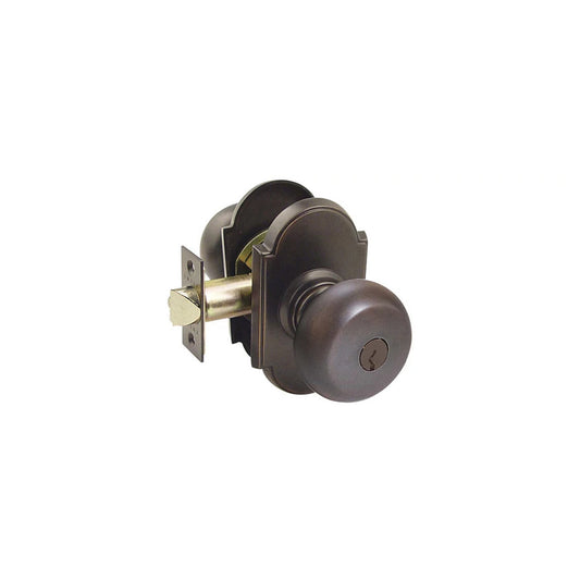 Providence Key In Knob – keyed, oil-rubbed-bronze
