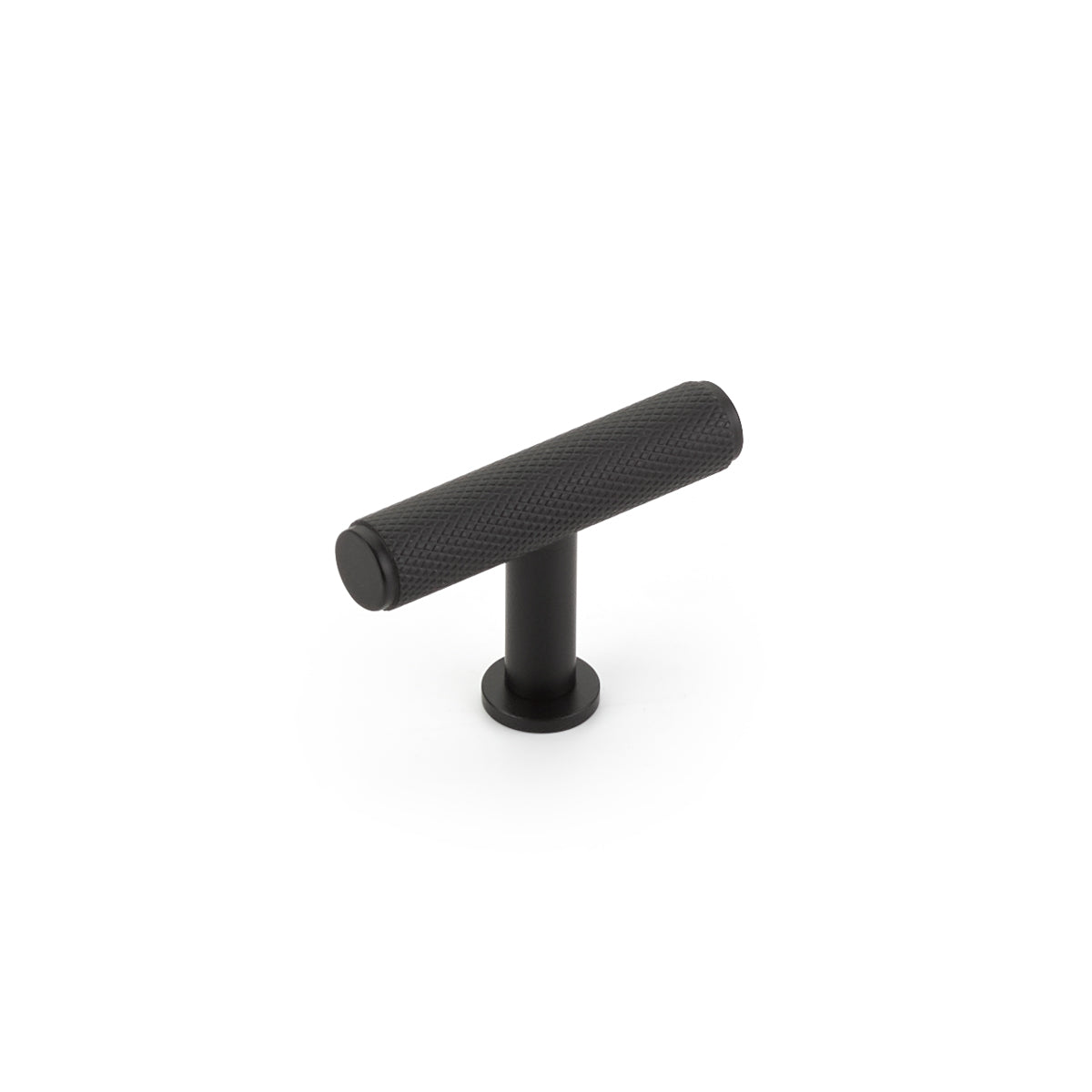 Schaub Pub House T-Knob Matte Black Knurled