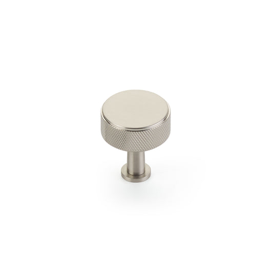 Schaub Pub House Knob 1-1/4" Brushed Nickel