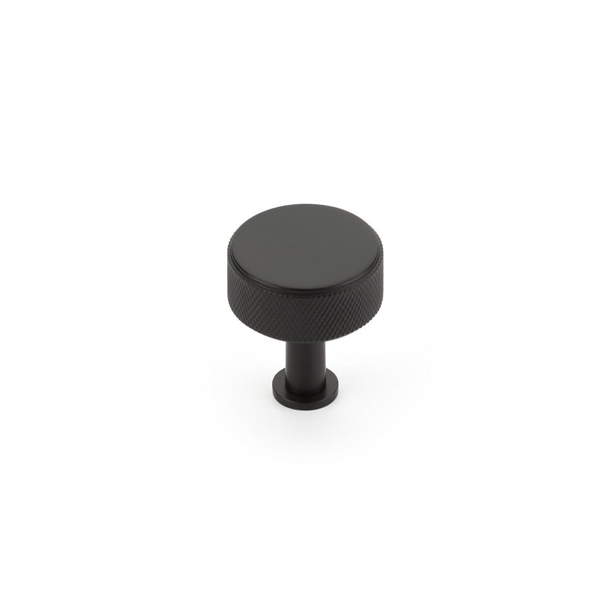 Schaub Pub House Knob 1-1/4" Matte Black