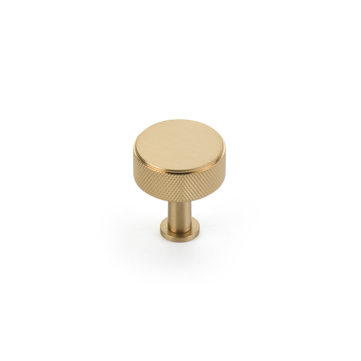 Schaub Pub House Knob 1-1/4" Signature Satin Brass