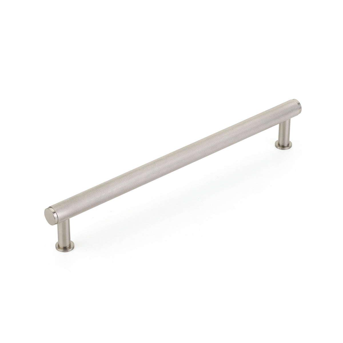Schaub Pub House Pull Brushed Nickel Knurled
