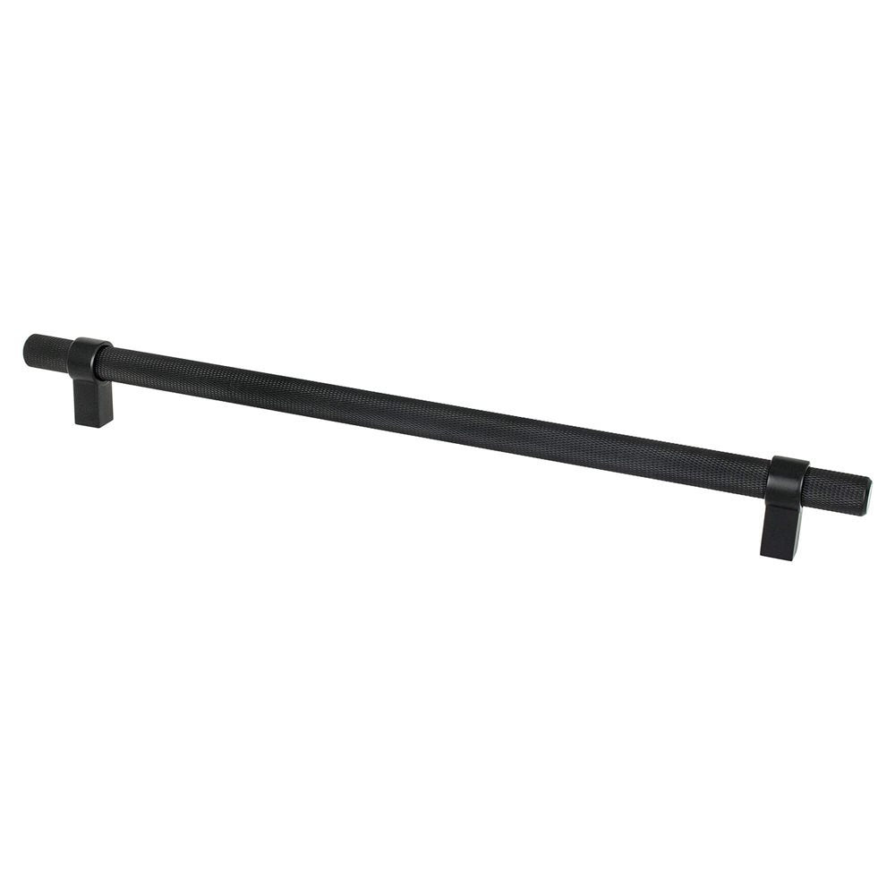 Berenson Radial Reign Pull - 12 in (304.8mm) (Appliance Pull) - Matte Black