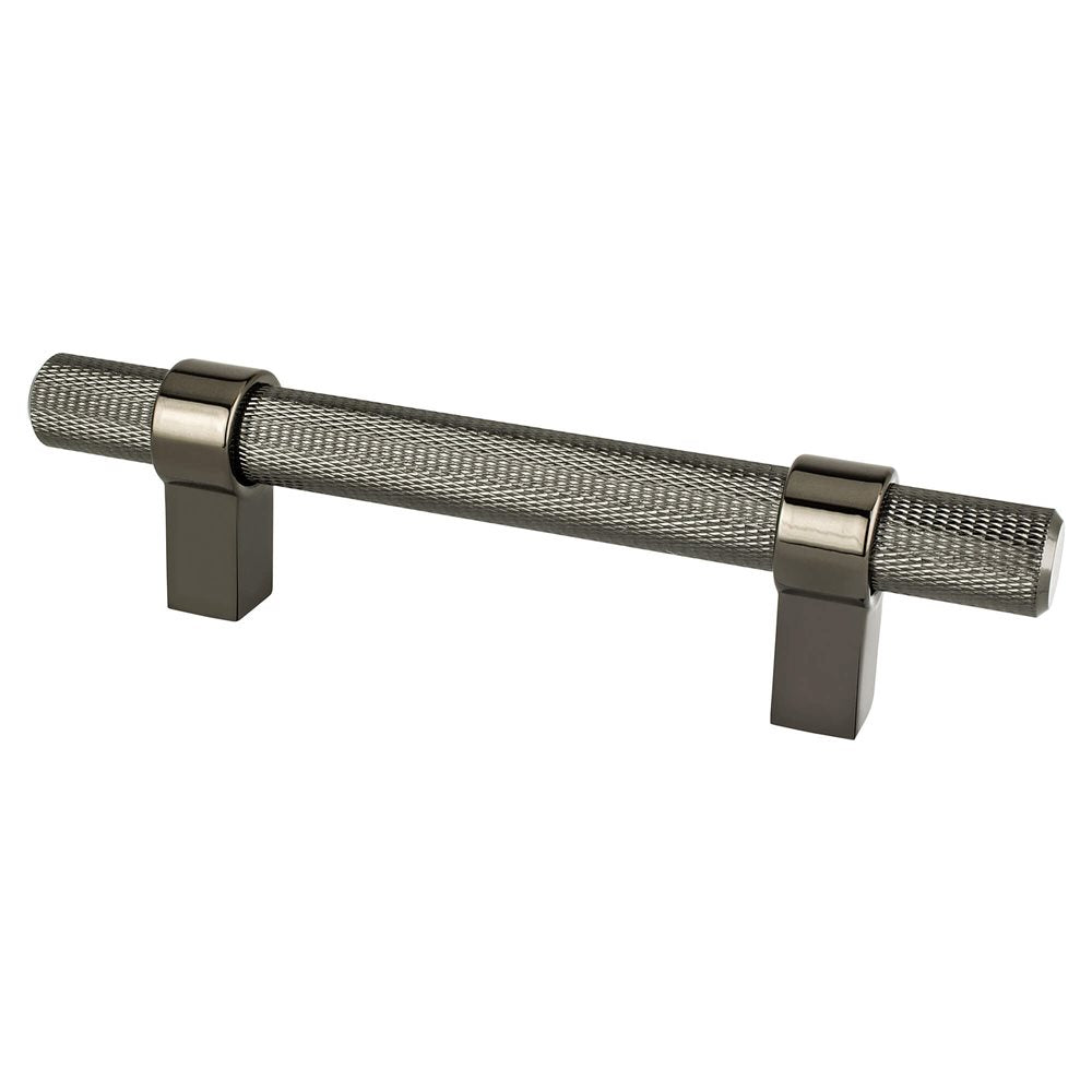 Berenson Radial Reign Pull - 96mm (3-25/32 in) - Black Nickel
