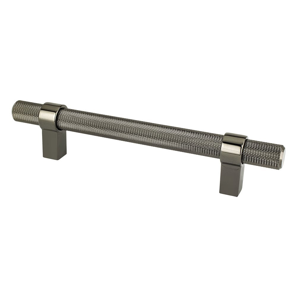 Berenson Radial Reign Pull - 128mm (5-1/16 in) - Black Nickel