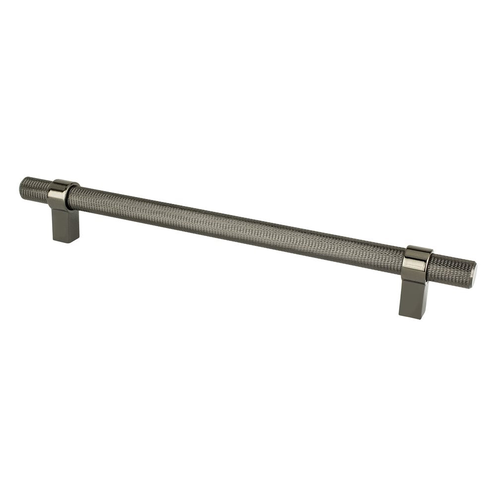 Berenson Radial Reign Pull - 224mm (8-13/16 in) - Black Nickel