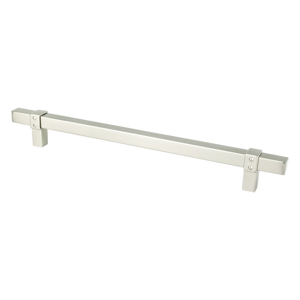 Berenson Rivet Rebel Pull - 224mm (8-13/16 in) - Brushed Nickel