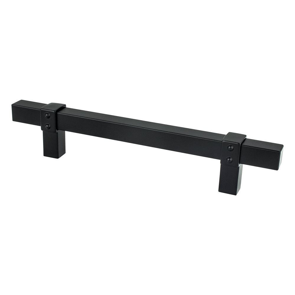 Berenson Rivet Rebel Pull - 128mm (5-1/16 in) - Matte Black