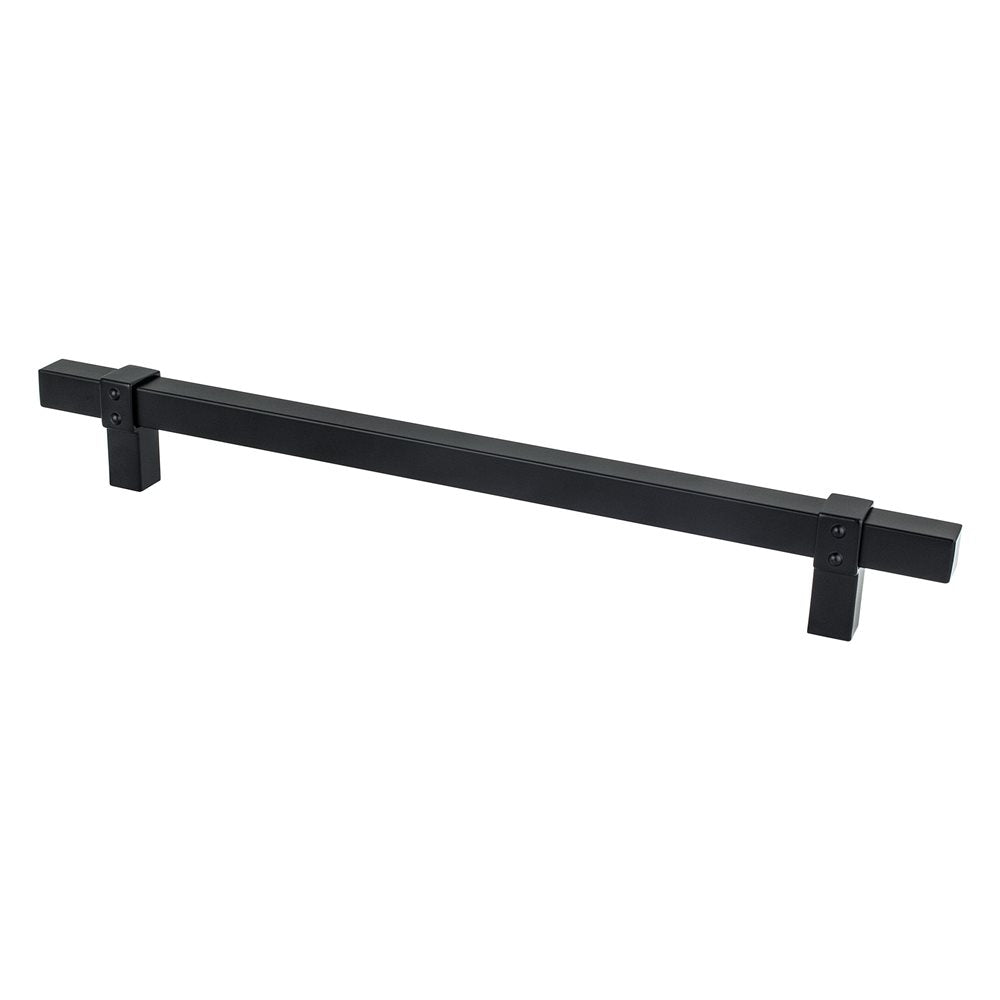 Berenson Rivet Rebel Pull - 224mm (8-13/16 in) - Matte Black