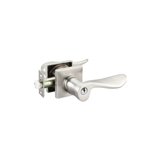 Luzern Key In Lever – keyed, satin-nickel