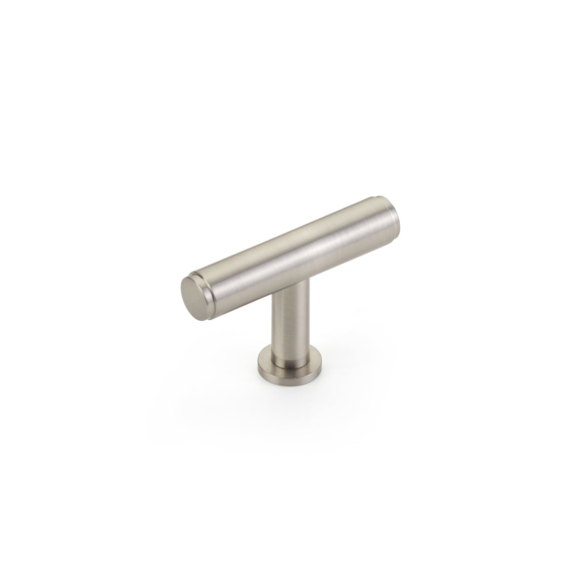 Schaub Pub House T-Knob 2" Brushed Nickel