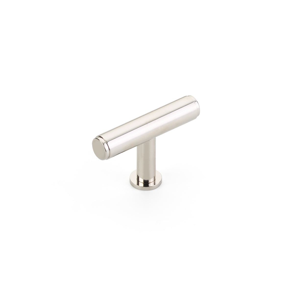 Schaub Pub House T-Knob 2" Polished Nickel