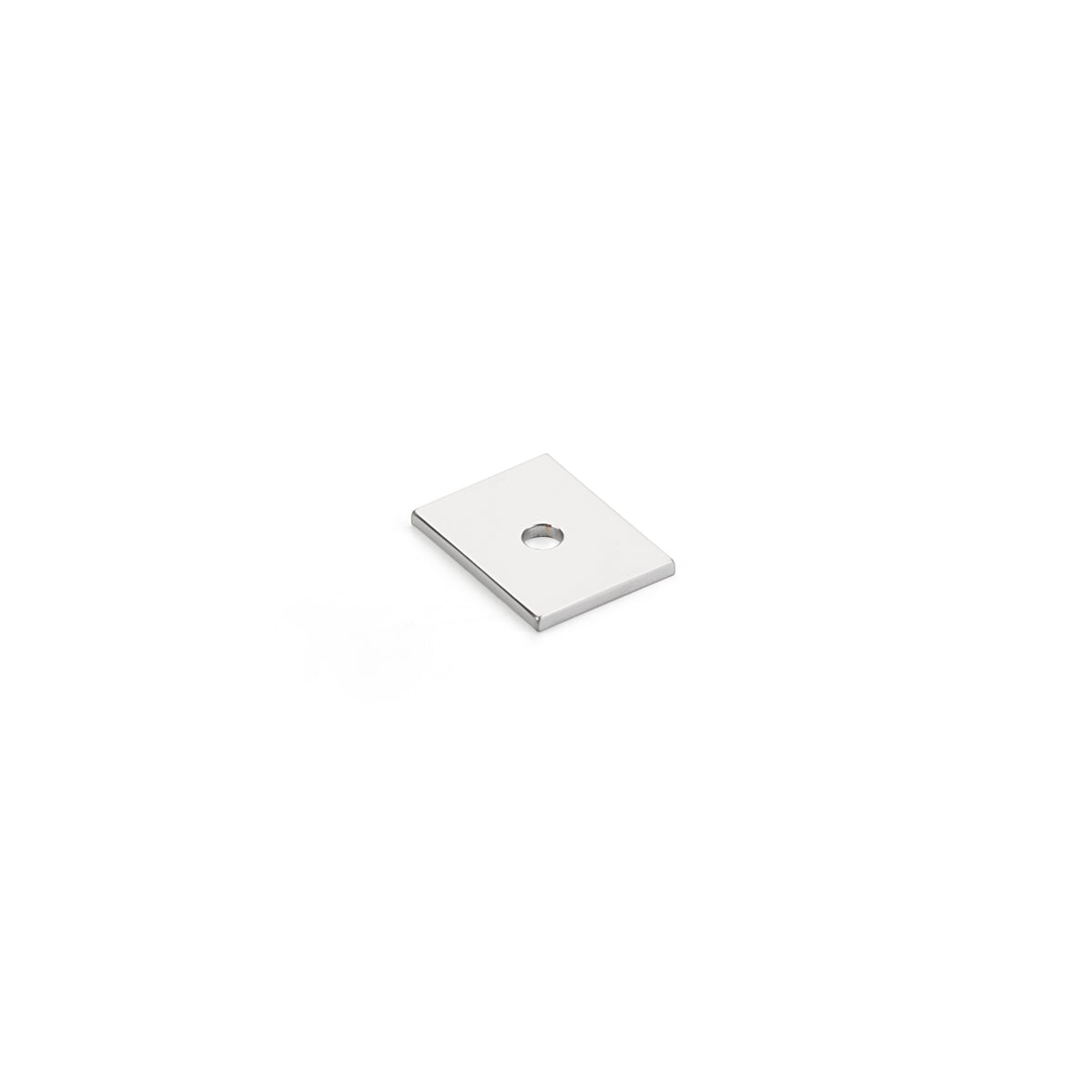 Schaub Pub House Backplate for Knob 1" x 3/4" Polished Chrome