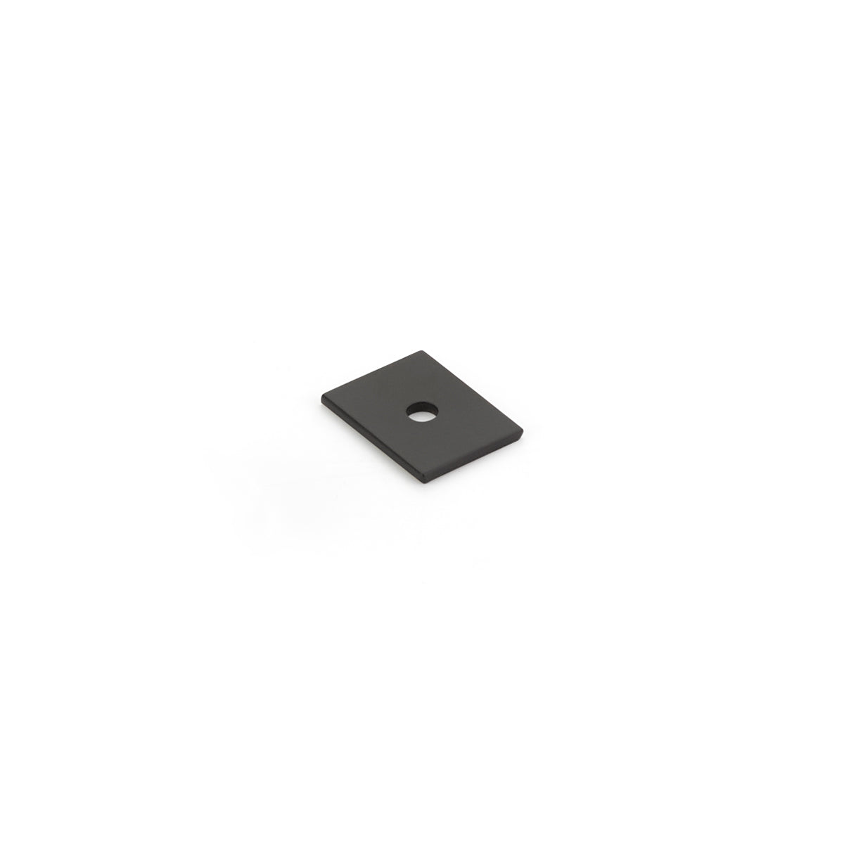 Schaub Pub House Backplate for Knob 1" x 3/4" Matte Black