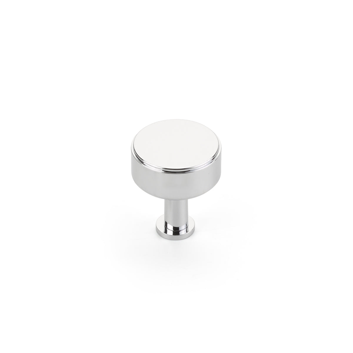 Schaub Pub House Smooth Round Knob Polished Chrome