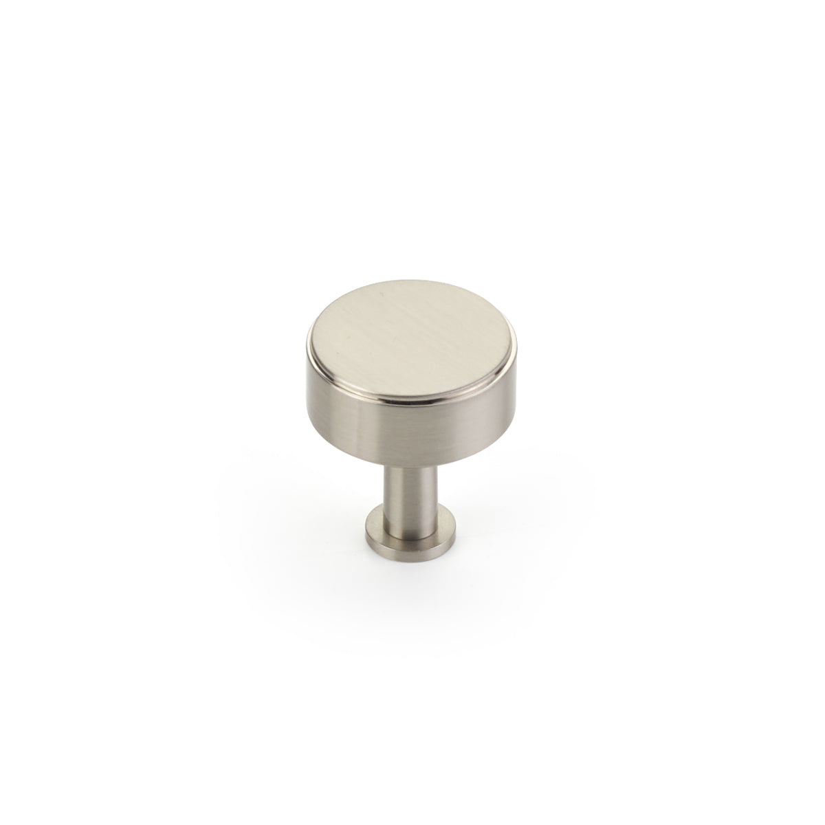 Schaub Pub House Knob 1-1/4" Brushed Nickel