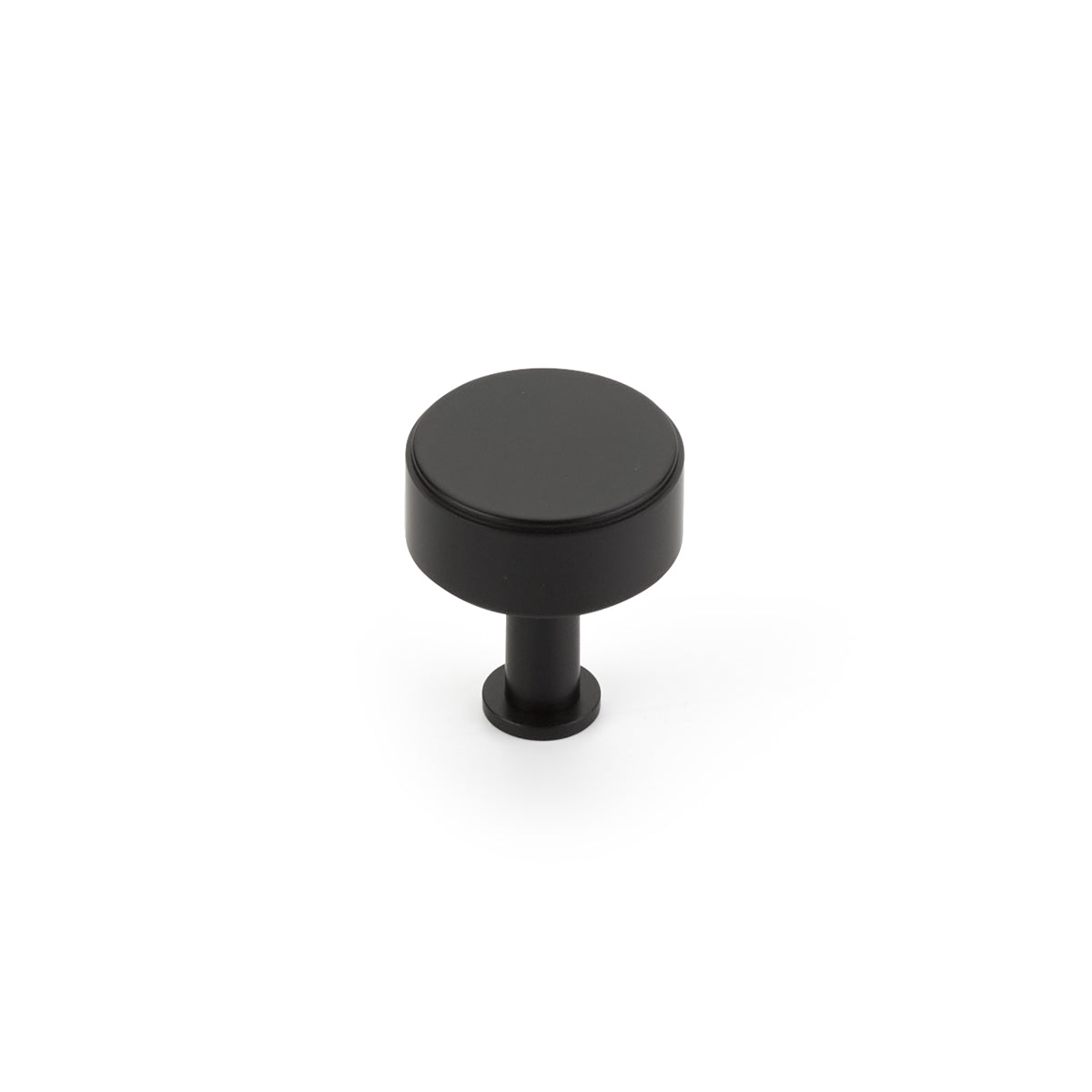 Schaub Pub House Knob 1-1/4" Matte Black