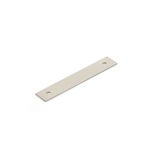 Schaub Pub House Backplate for Pull 3-1/2" Brushed Nickel