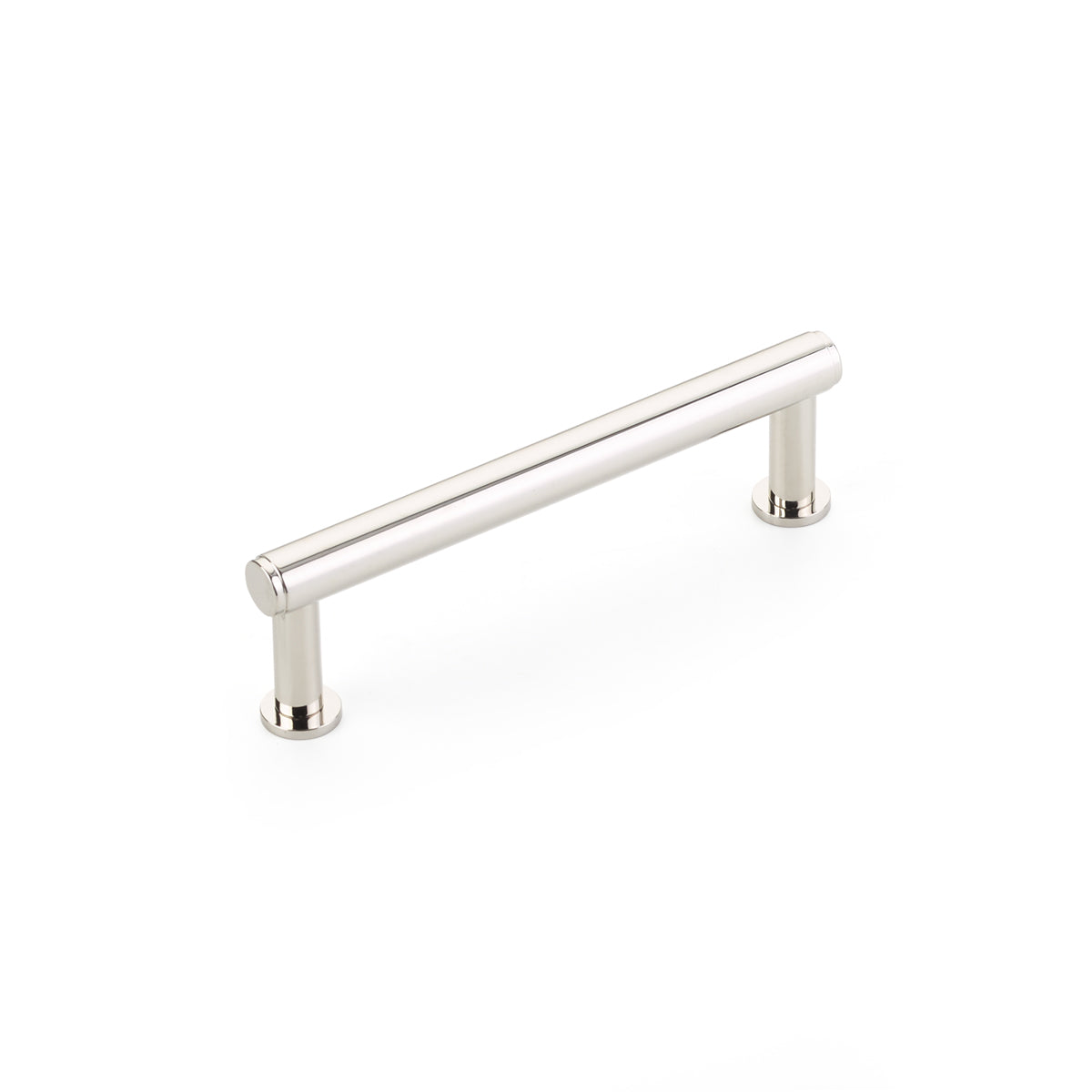 Schaub Pub House Pull 4" Polished Nickel