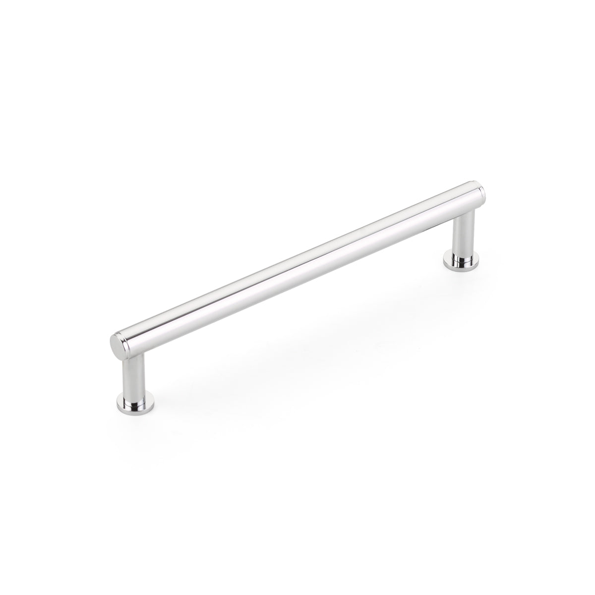 Schaub Pub House Pull 6" Polished Chrome