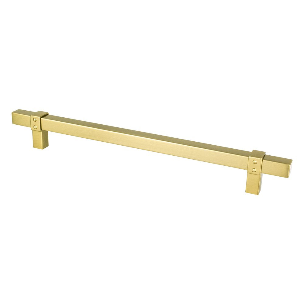 Berenson Rivet Rebel Pull - 224mm (8-13/16 in) - Modern Brushed Gold