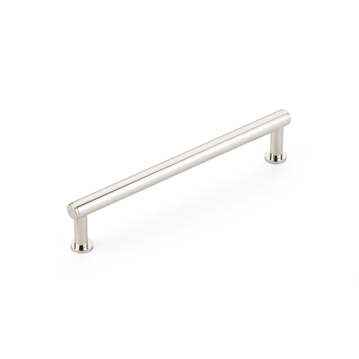 Schaub Pub House Pull 6" Polished Nickel